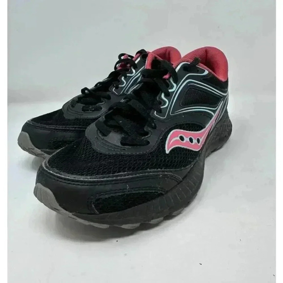 Saucony Cohesion 12 Women's Active Comfort Shoe Pink and Blue - Size 11 - Picture 5 of 11